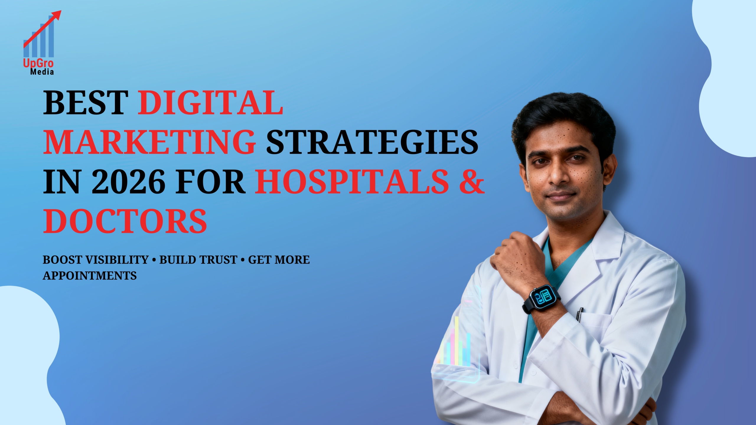 Digital Marketing Strategies 2026 for Hospitals & doctors